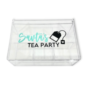Acrylic Tea Organizer
