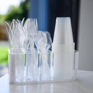 Lucite Cutlery Holder - Feldart